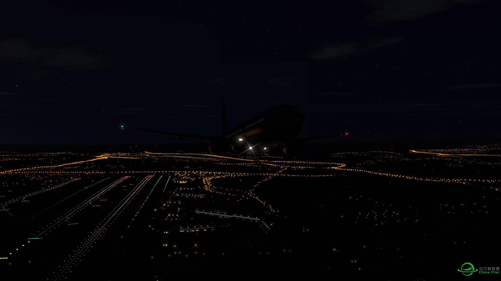 X-plane 11 beta 上手图 含夜景+黄昏-3058 