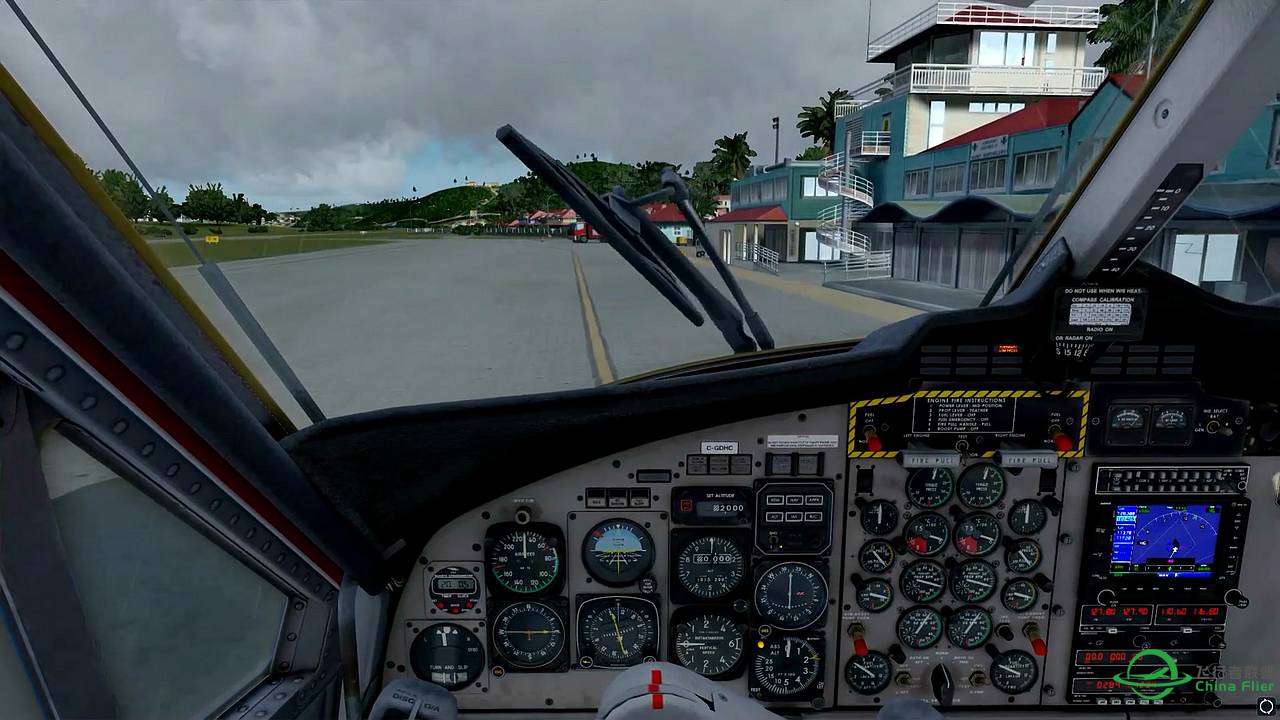 【新视频预告】Prepar3D - Aerosoft DHC-6 approch rwy09 TFFJ-1786 