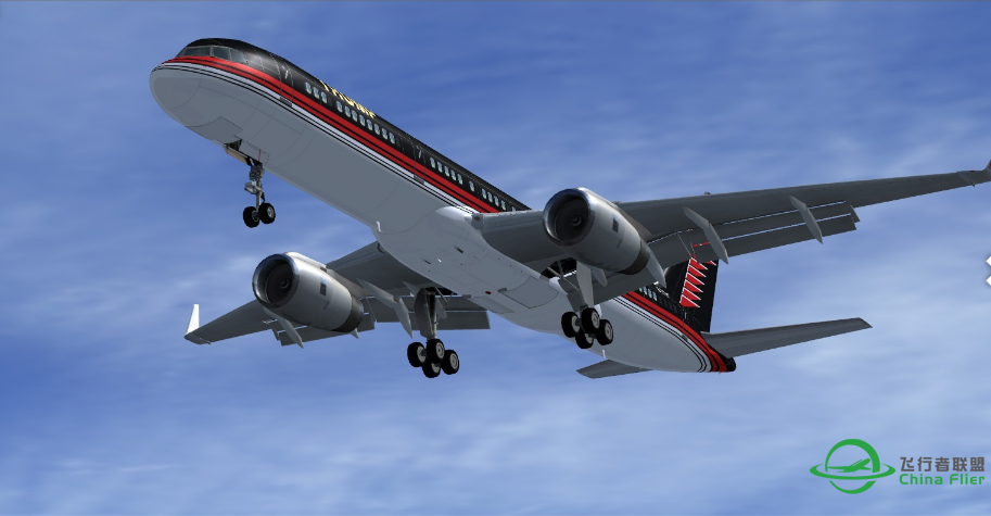 Boeing 757-200 Donald Trump FSX &amp; P3D 特朗普号 一键安装包-642 