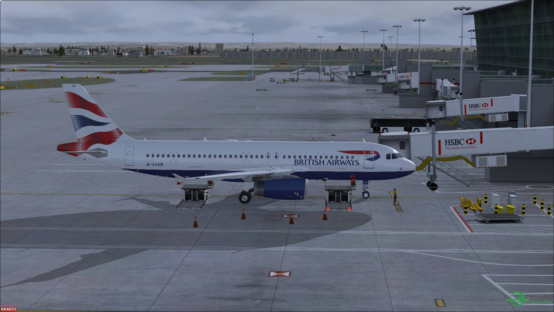 FSL A320更新包+FLYTAMPA阿姆斯特丹-47 