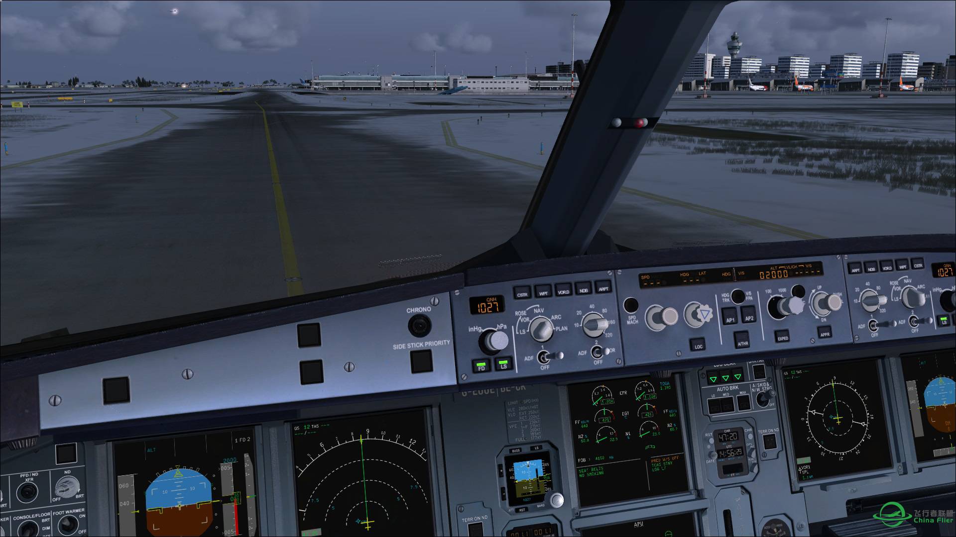 FSL A320更新包+FLYTAMPA阿姆斯特丹-9997 
