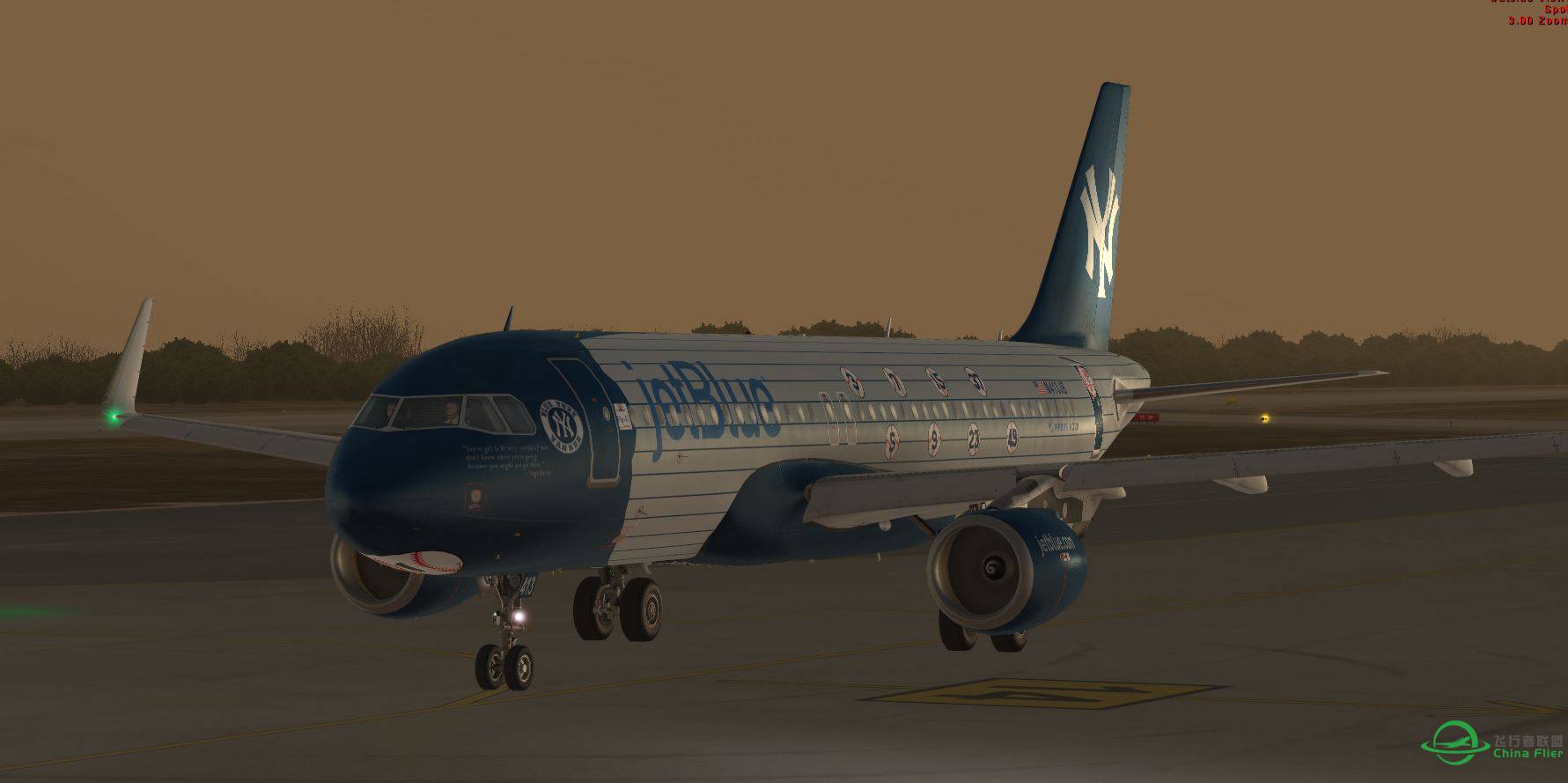 A320 JetBlue new york yankees-5109 
