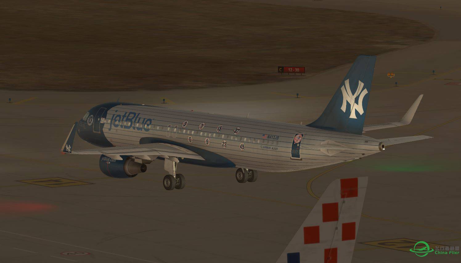 A320 JetBlue new york yankees-4094 