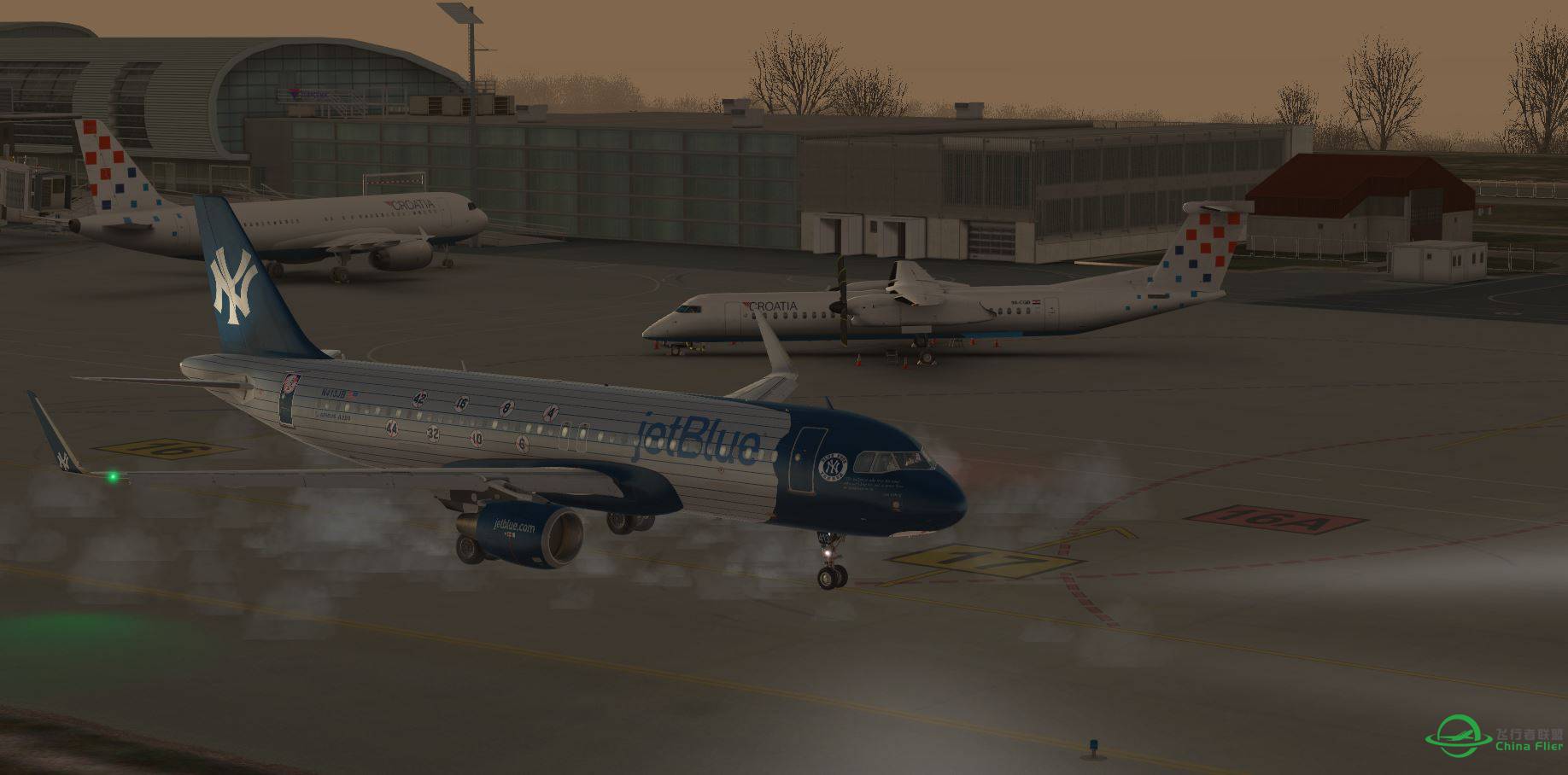 A320 JetBlue new york yankees-4019 