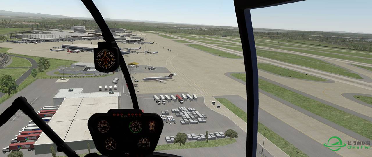 XPLANE11自带地景下完了-4640 