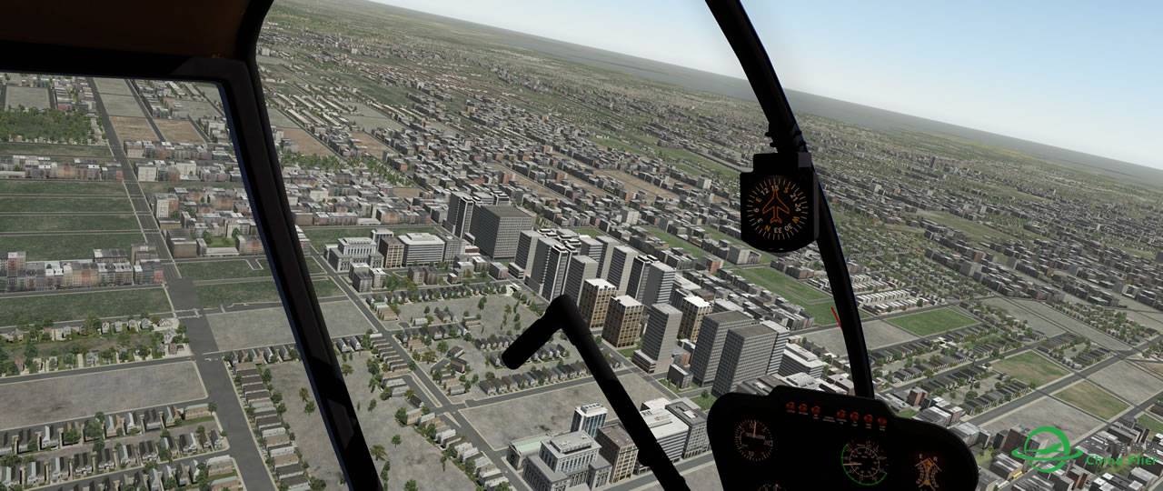 XPLANE11自带地景下完了-9753 