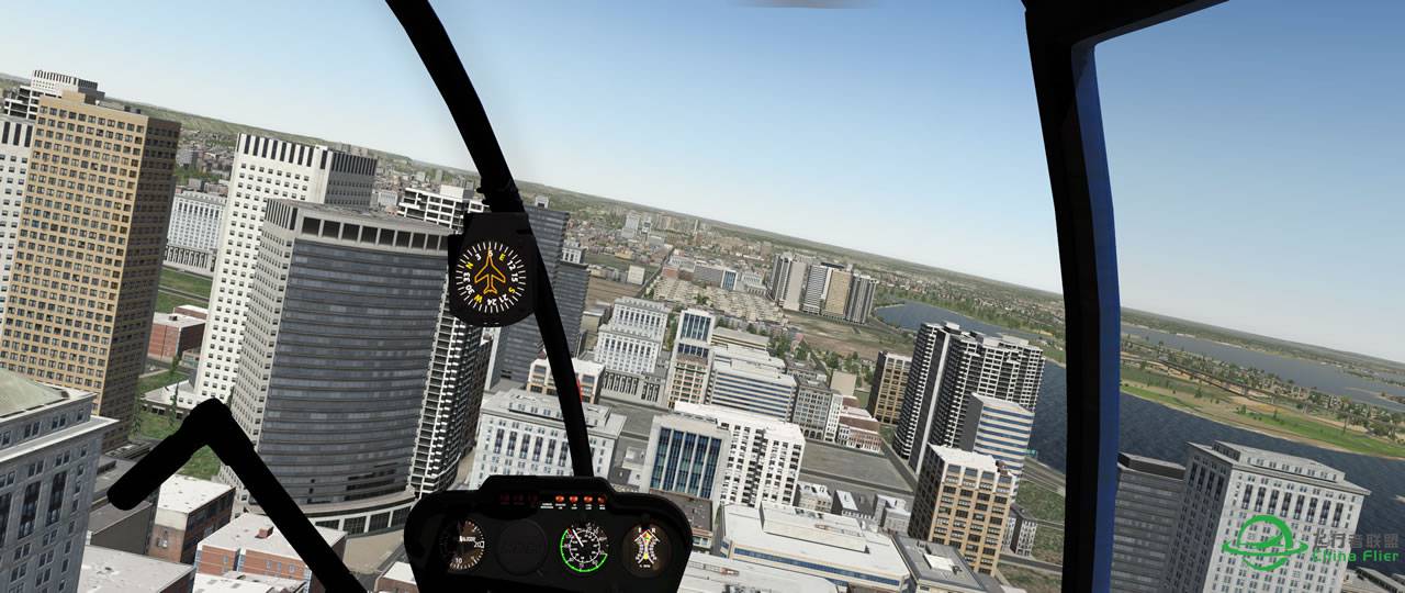 XPLANE11自带地景下完了-3864 