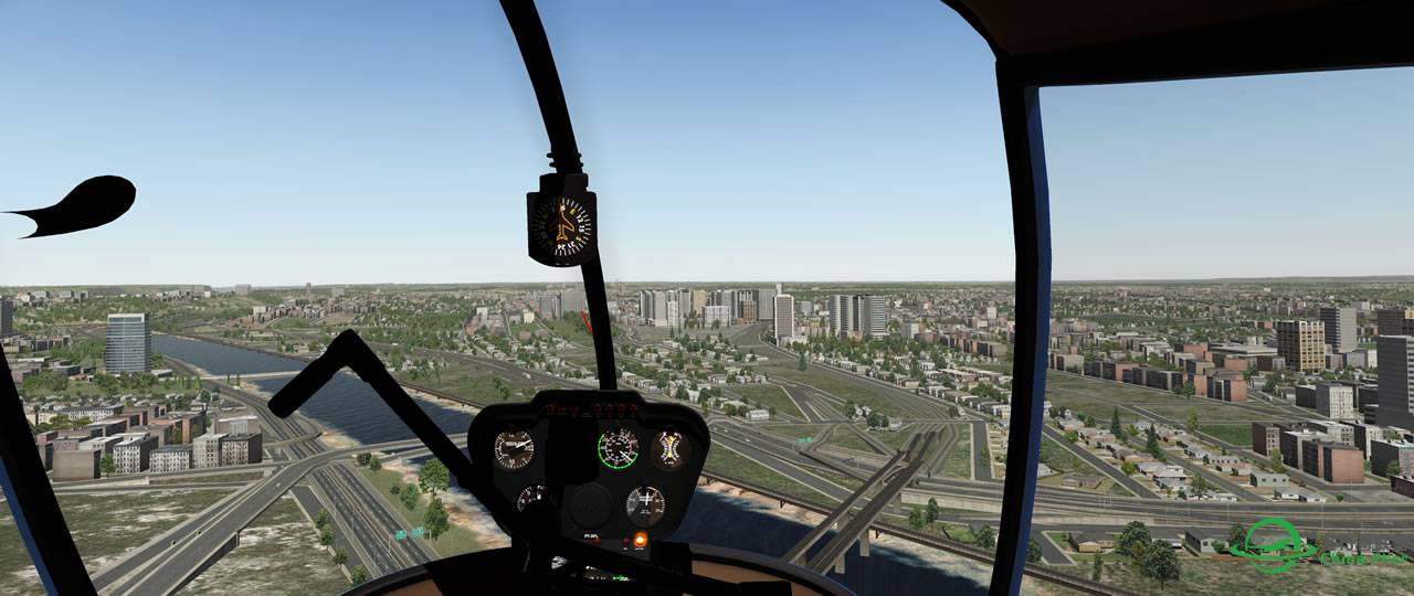XPLANE11自带地景下完了-3340 