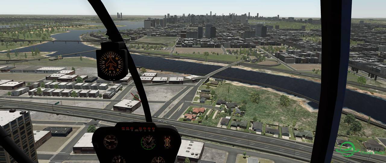 XPLANE11自带地景下完了-4779 