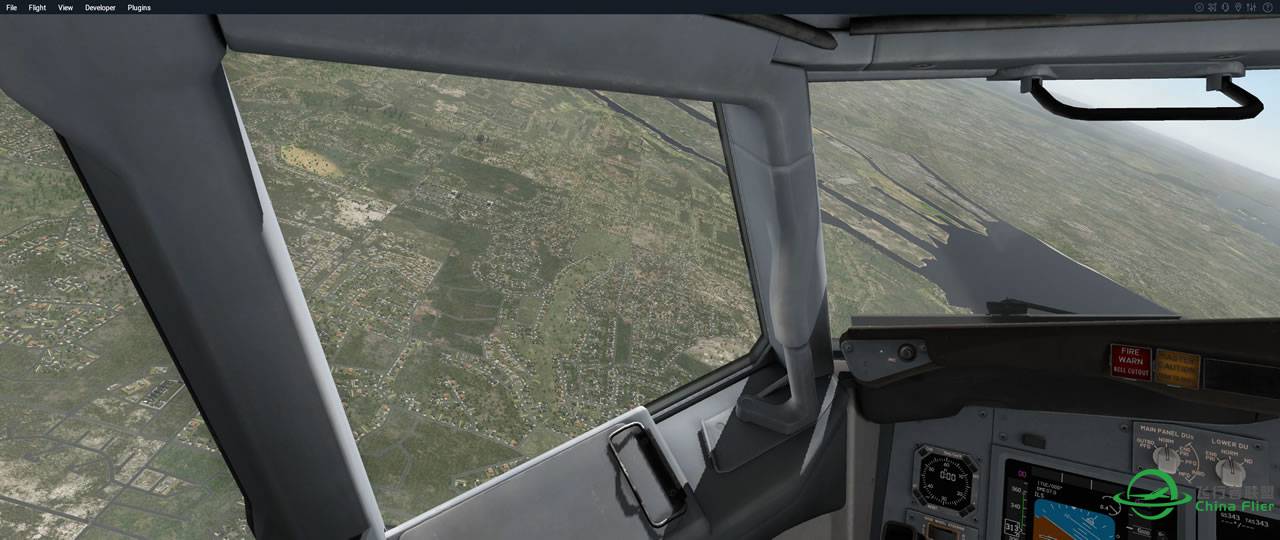 XPLANE11自带地景下完了-6146 