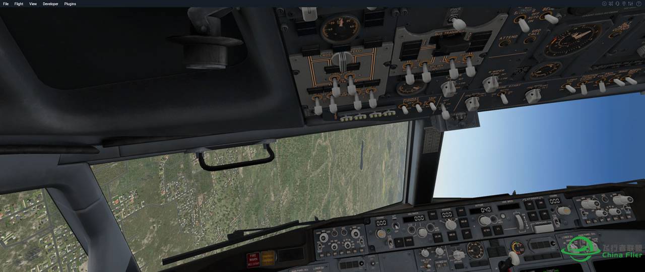 XPLANE11自带地景下完了-4533 