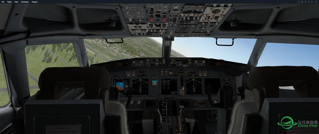 XPLANE11自带地景下完了-4624 
