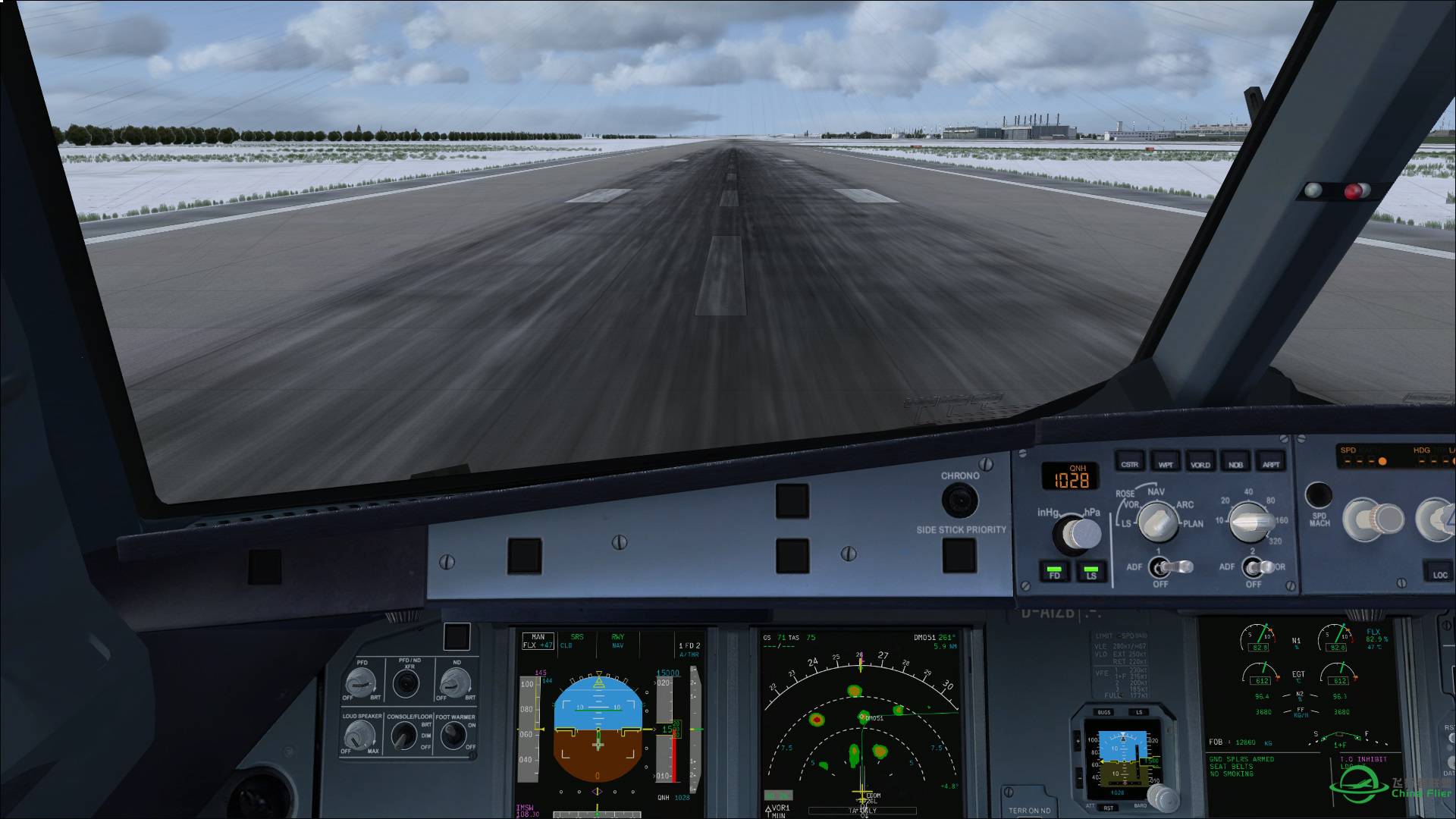 [FSL A320] 汉莎航空LH2528 慕尼黑-莫斯科-2094 