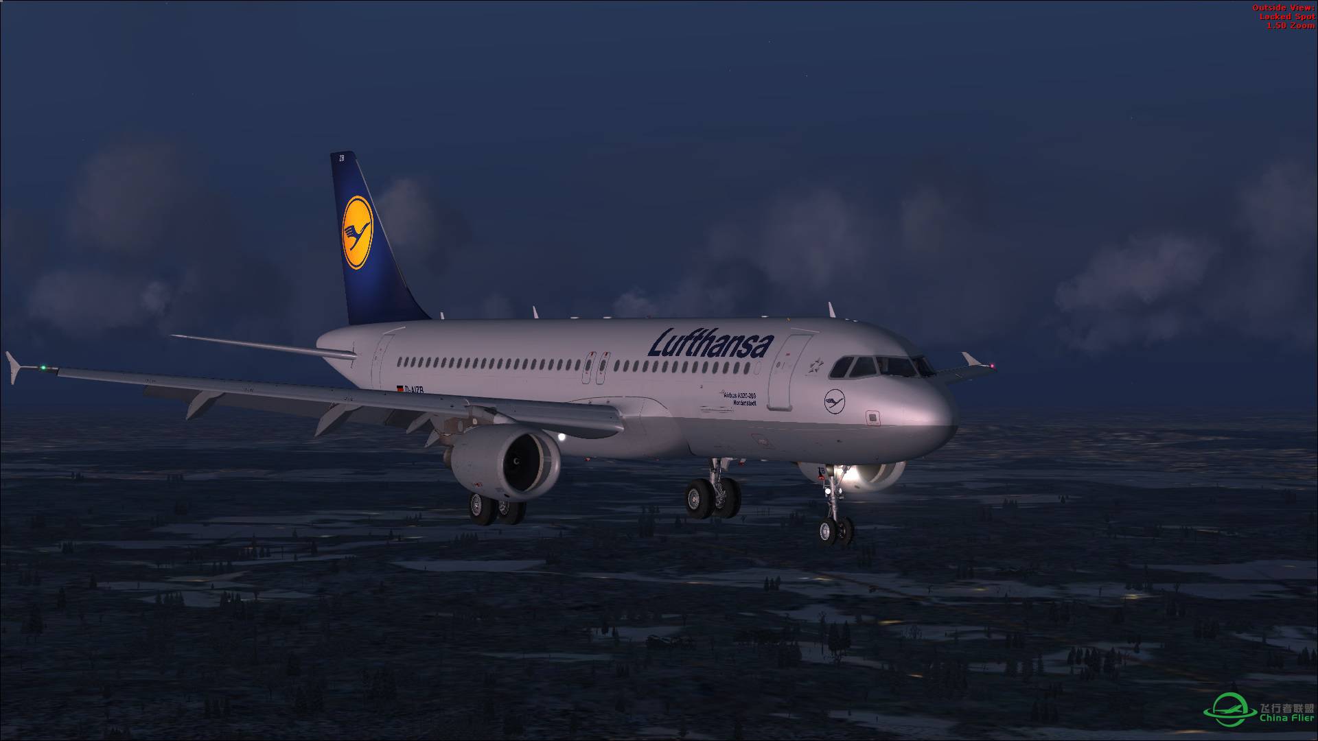 [FSL A320] 汉莎航空LH2528 慕尼黑-莫斯科-7109 