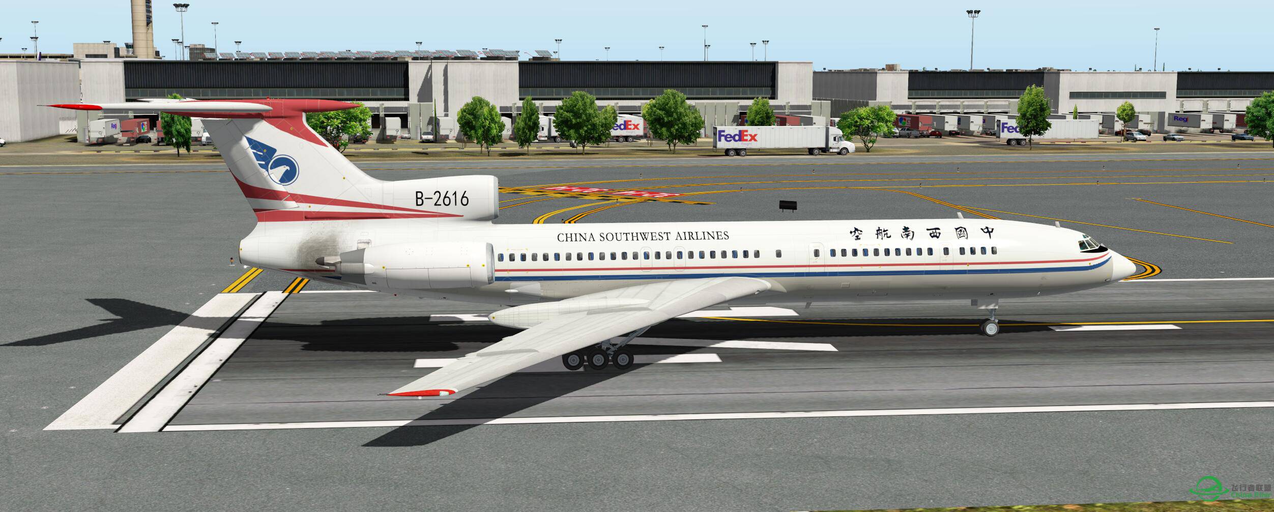 X-plane10 TU154先放预览图-7176 