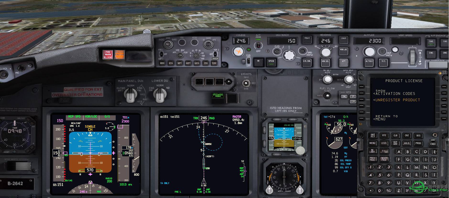 mayday,mayday！请装了论坛的P3D V3和谐版PMDG737的飞友看过来-3036 