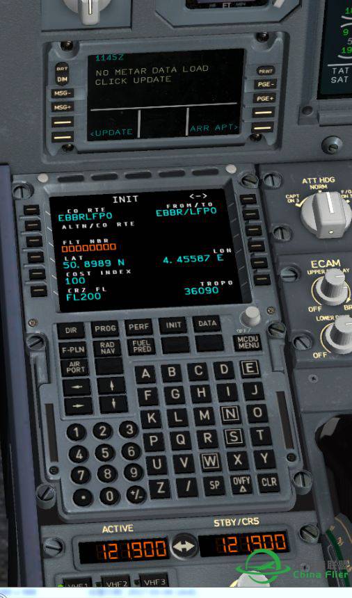 JAR A330的MCDU高度设置问题-2938 