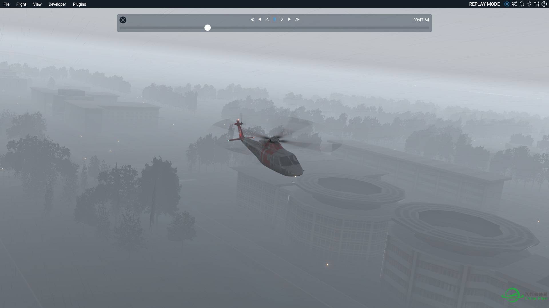 XP11就要玩直升机-7319 