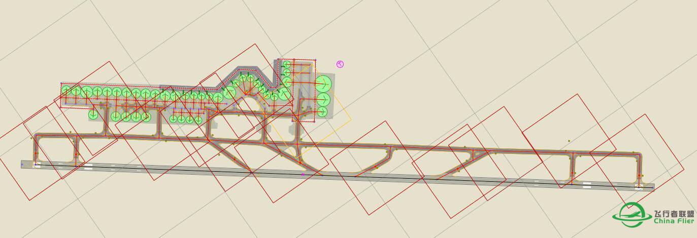 关于P3D 1607机场包有些机场不显示滑行道的解决办法！-6436 