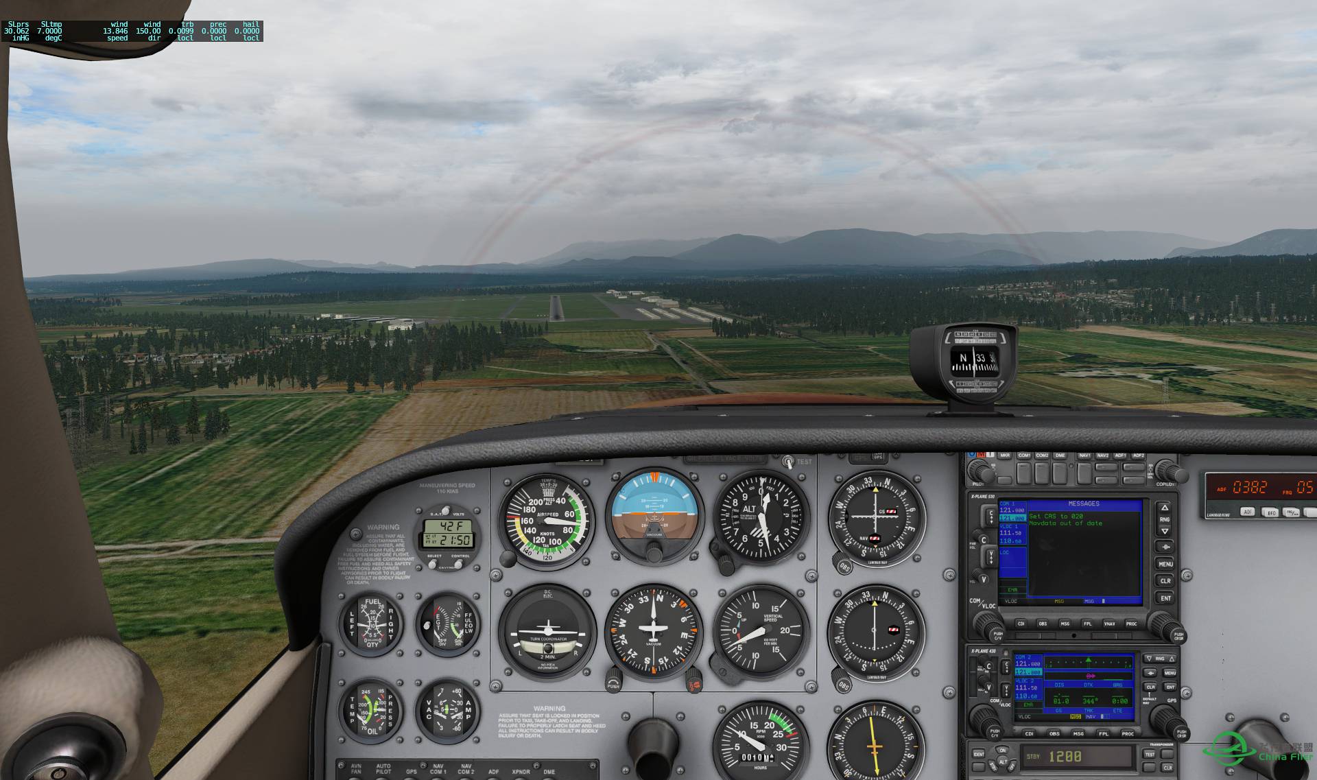 【XP11 IFR 挑战】 第一期  KCLM - KAWO-3938 