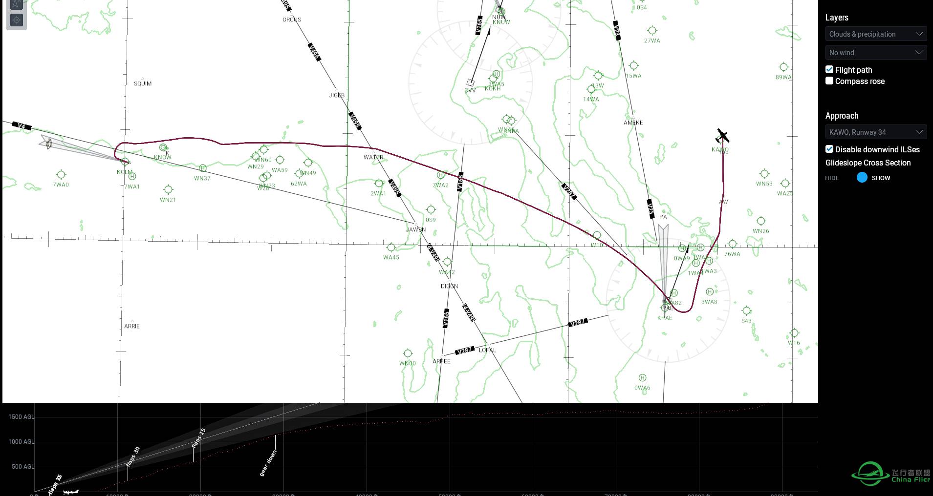 【XP11 IFR 挑战】 第一期  KCLM - KAWO-4417 