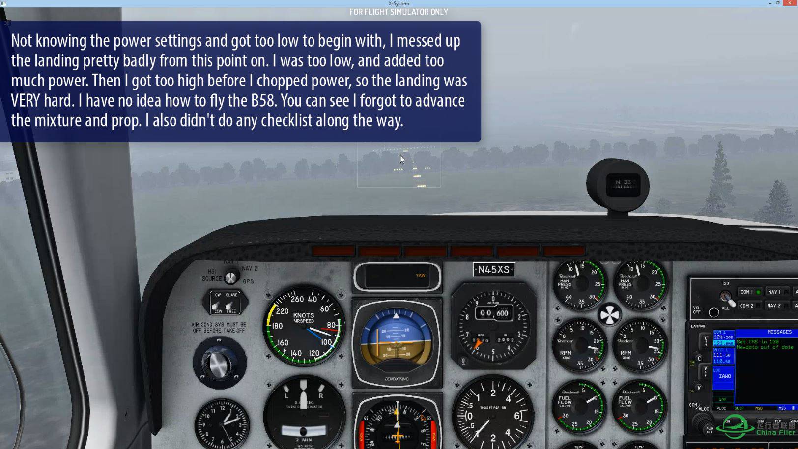 【XP11 IFR 挑战】 第一期  KCLM - KAWO-6327 