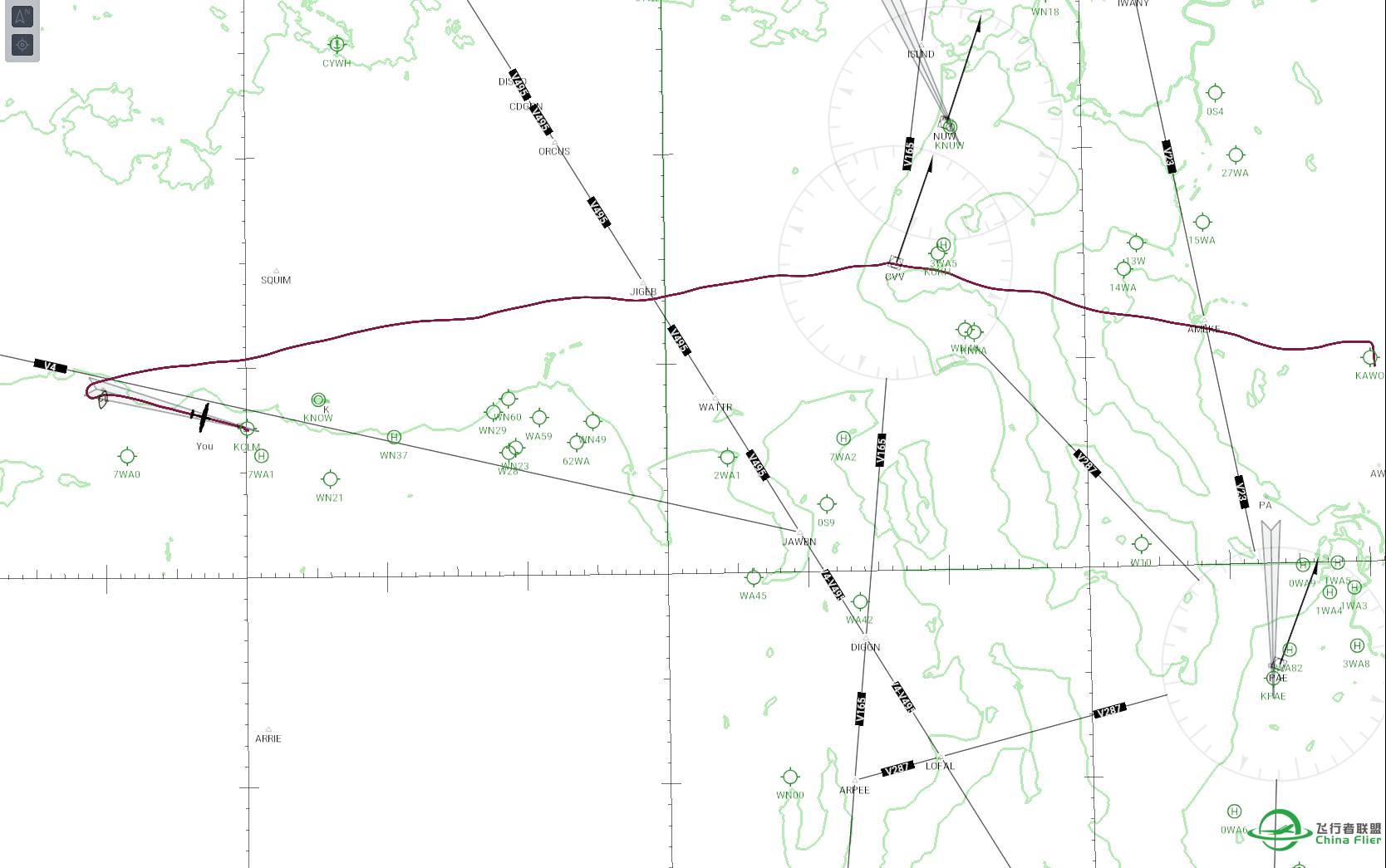 【XP11 IFR 挑战】 第二期 KAWO - KCLM-2449 