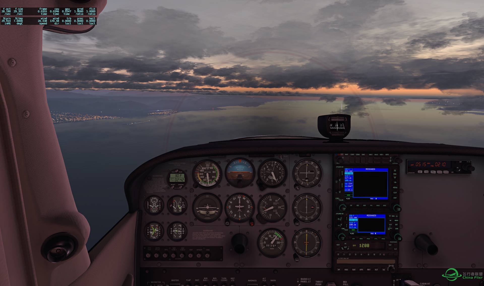 【XP11 IFR 挑战】 第二期 KAWO - KCLM-2970 