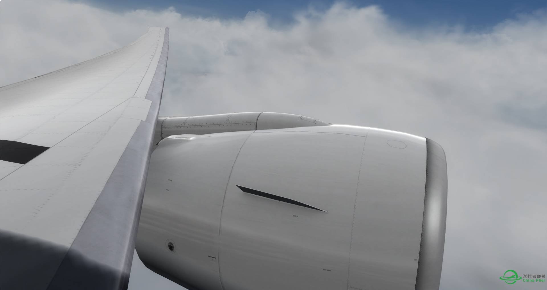 中华航空波音777 台北桃园机场直飞厦门高崎机场 P3D延时记...-2242 