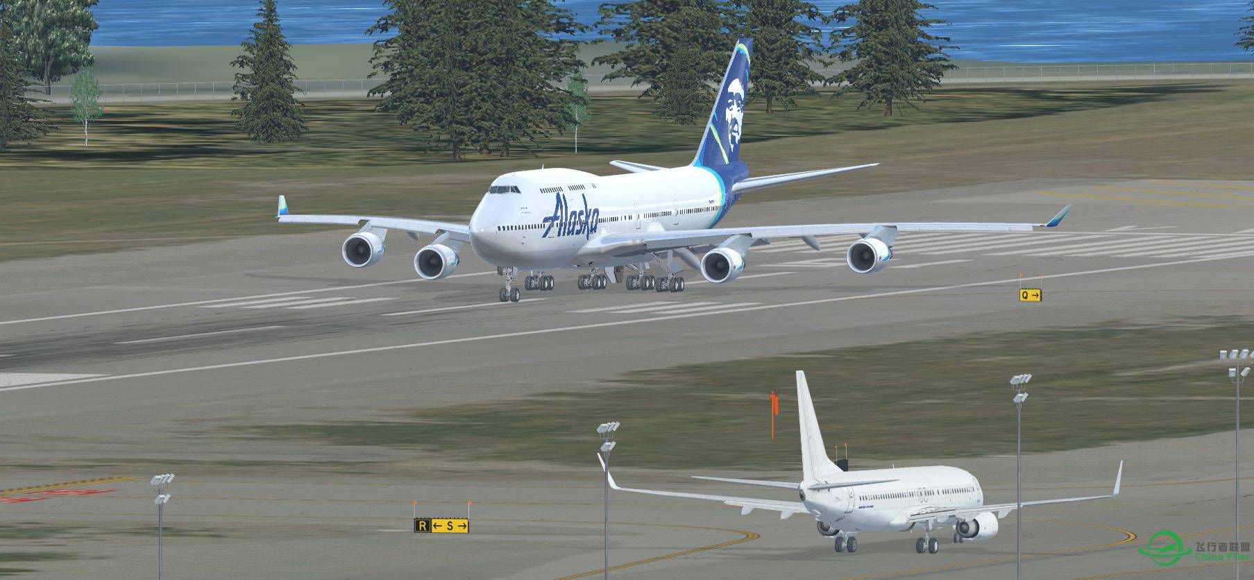 B747 Alaska @ PANC-5092 