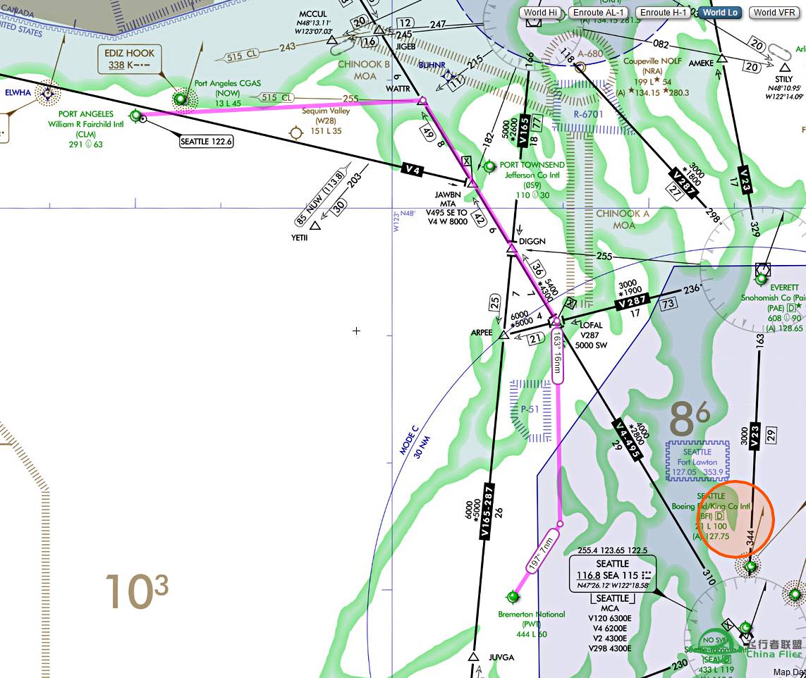 【XP11 IFR 挑战】 第三期 KCLM - KPWT-4442 