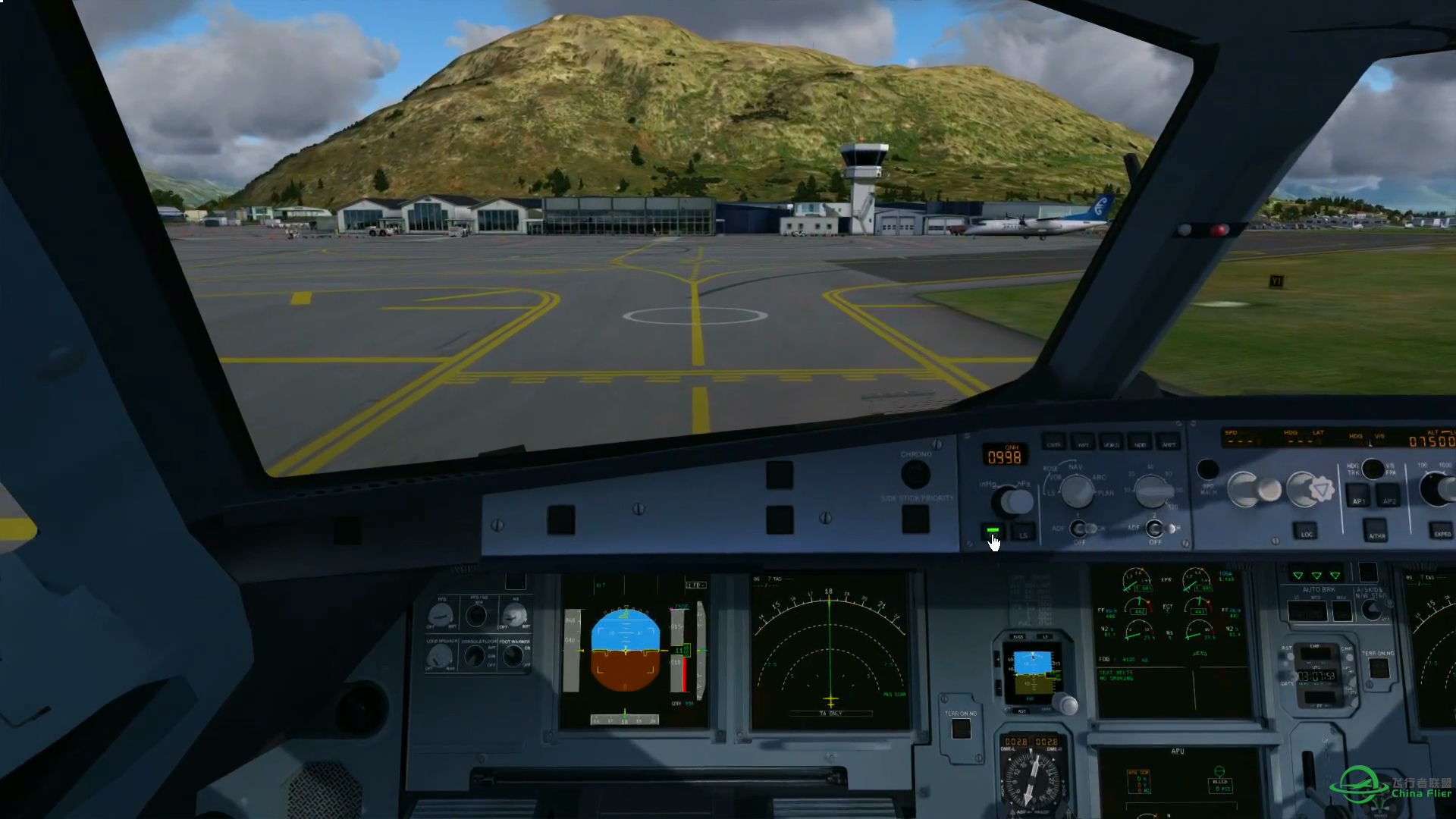 【新视频预告】 Prepar3D - FSLabs 320 NZQN Rnav（GNSS）F + circling R...-6122 