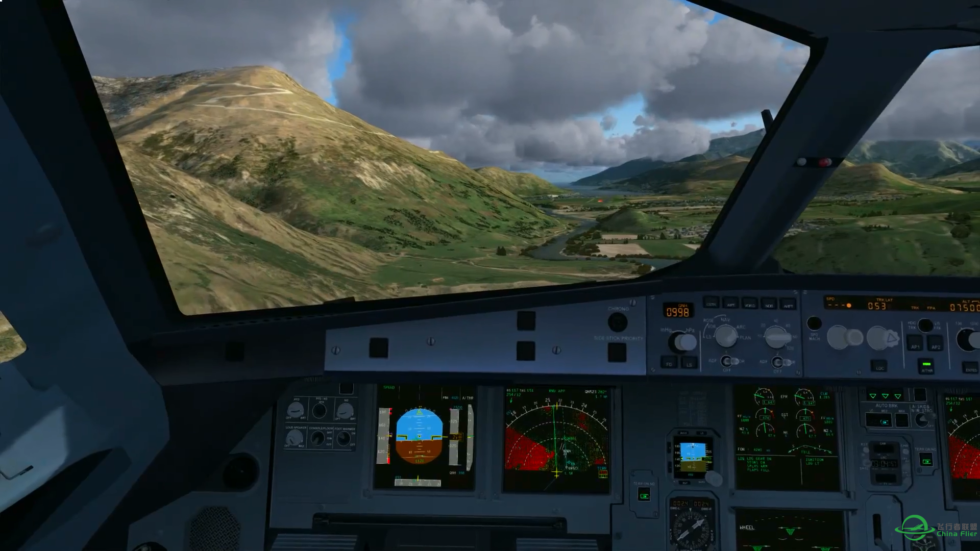 【新视频预告】 Prepar3D - FSLabs 320 NZQN Rnav（GNSS）F + circling R...-636 