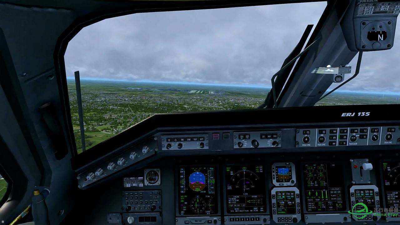 【新视频预告】Prepar3D - feelThere E135 ILS approch ZSSS 36R-1554 
