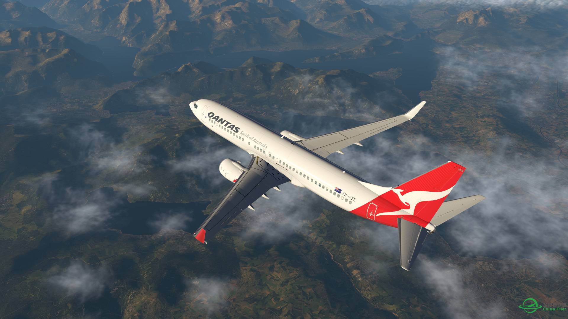 飞跃阿尔卑斯山 X-plane 11-1522 