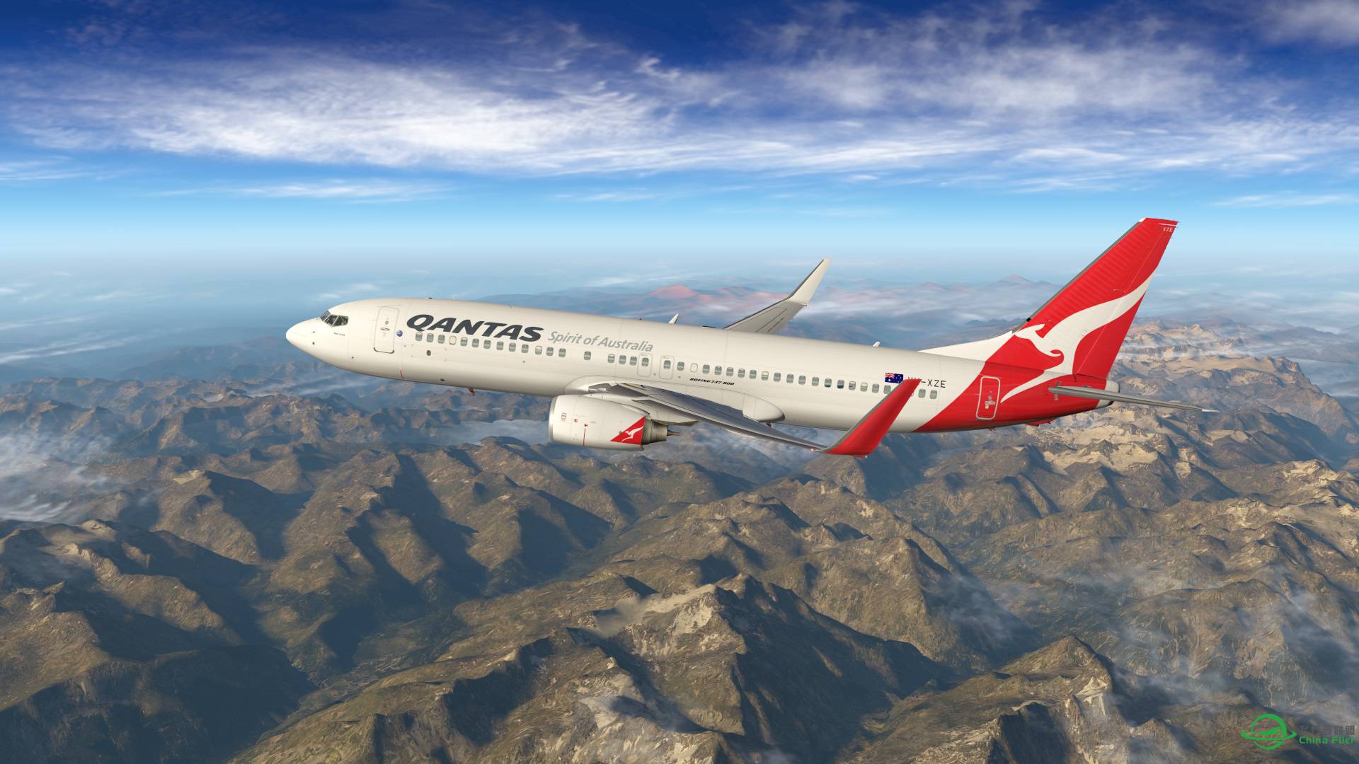 飞跃阿尔卑斯山 X-plane 11-7260 