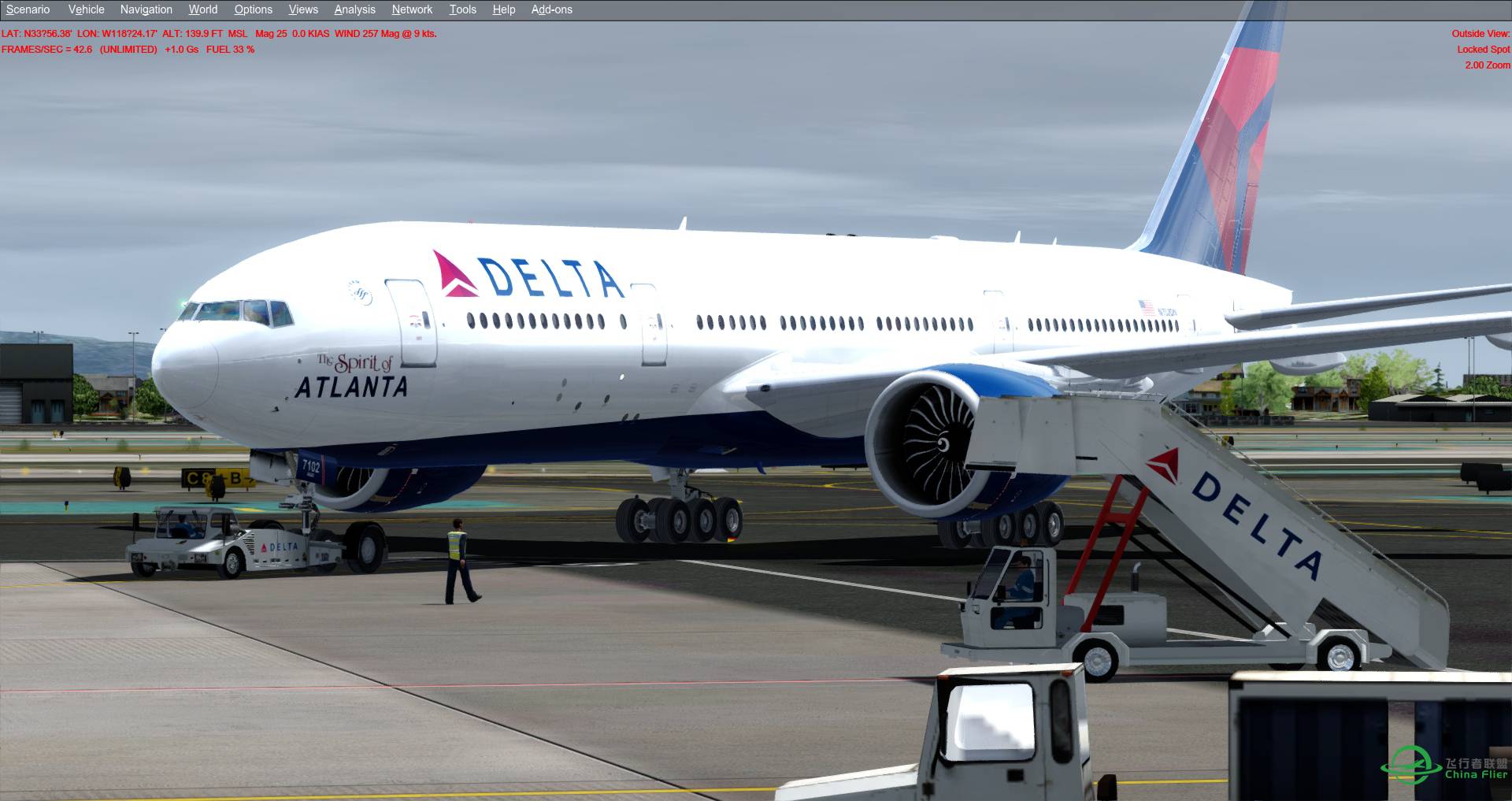 首飞PMDG 777 for P3Dv4-6607 