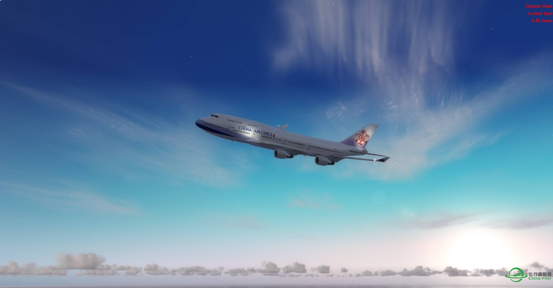 P3DV4开箱放图  747-400 V3-9849 