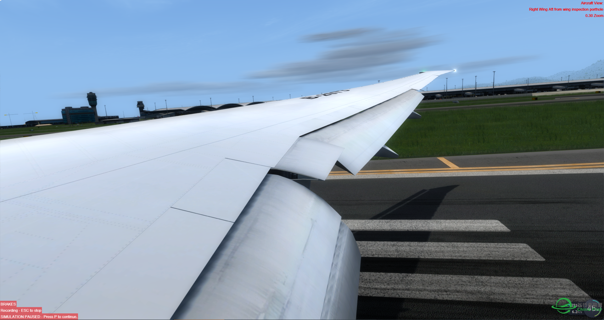 P3DV4 pmdg777 zsam-vhhh 多想带你去看眼中的风景-5689 