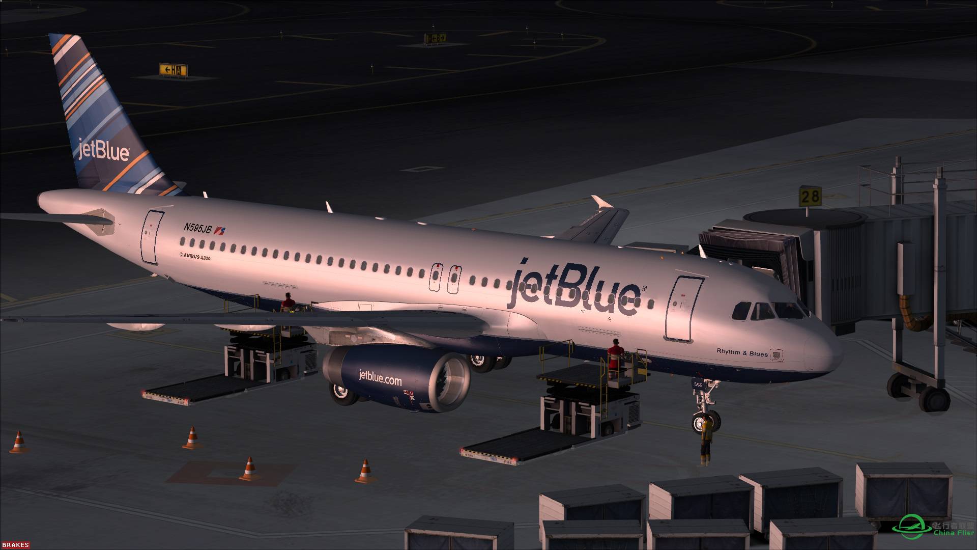 [FSLAB A320] 捷蓝航空 旧金山-维加斯-5604 