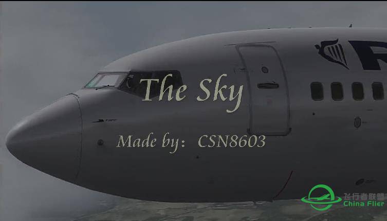 【P3D 视频】The sky-1077 