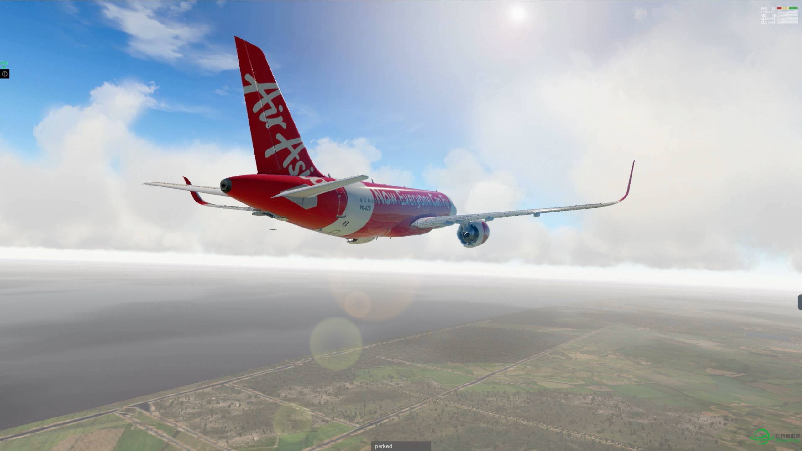 Xplane11录制片段上海浦东-香港国际机场-4452 