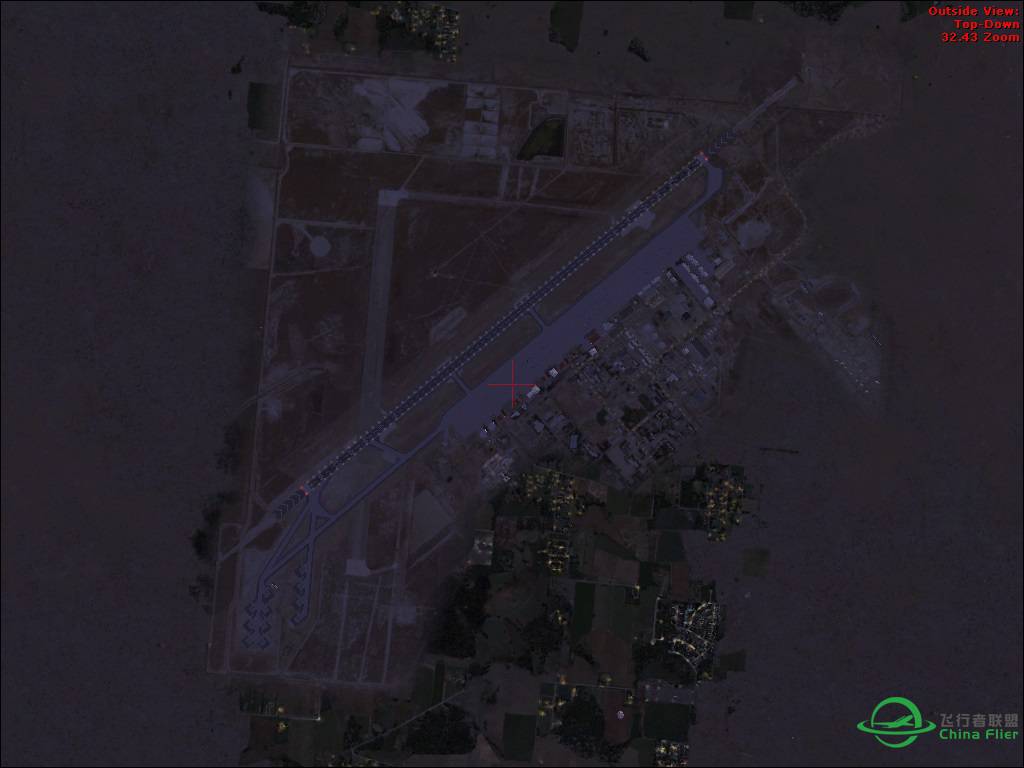 黄昏中的芒廷霍姆空军基地-9516 