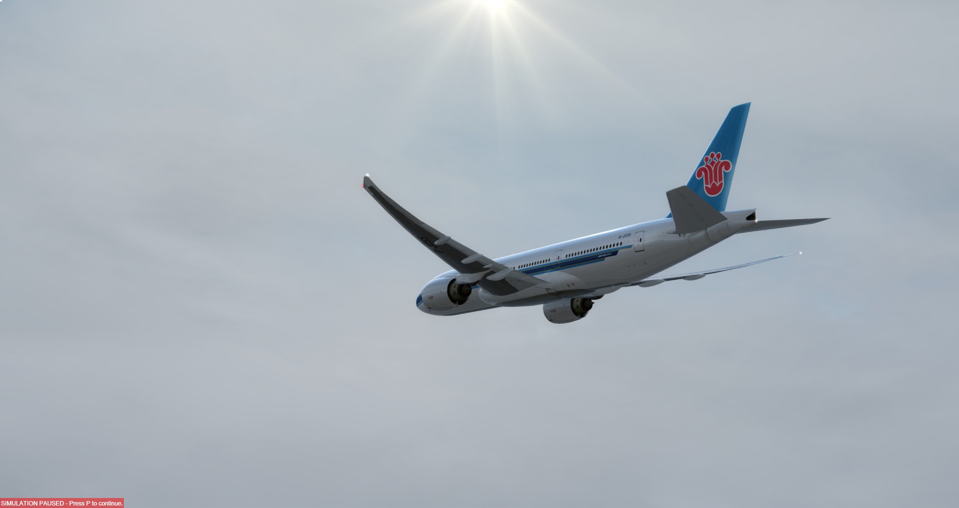 P3D V4 777南航 EZCAV2 GSX 多种视角照片级-9650 