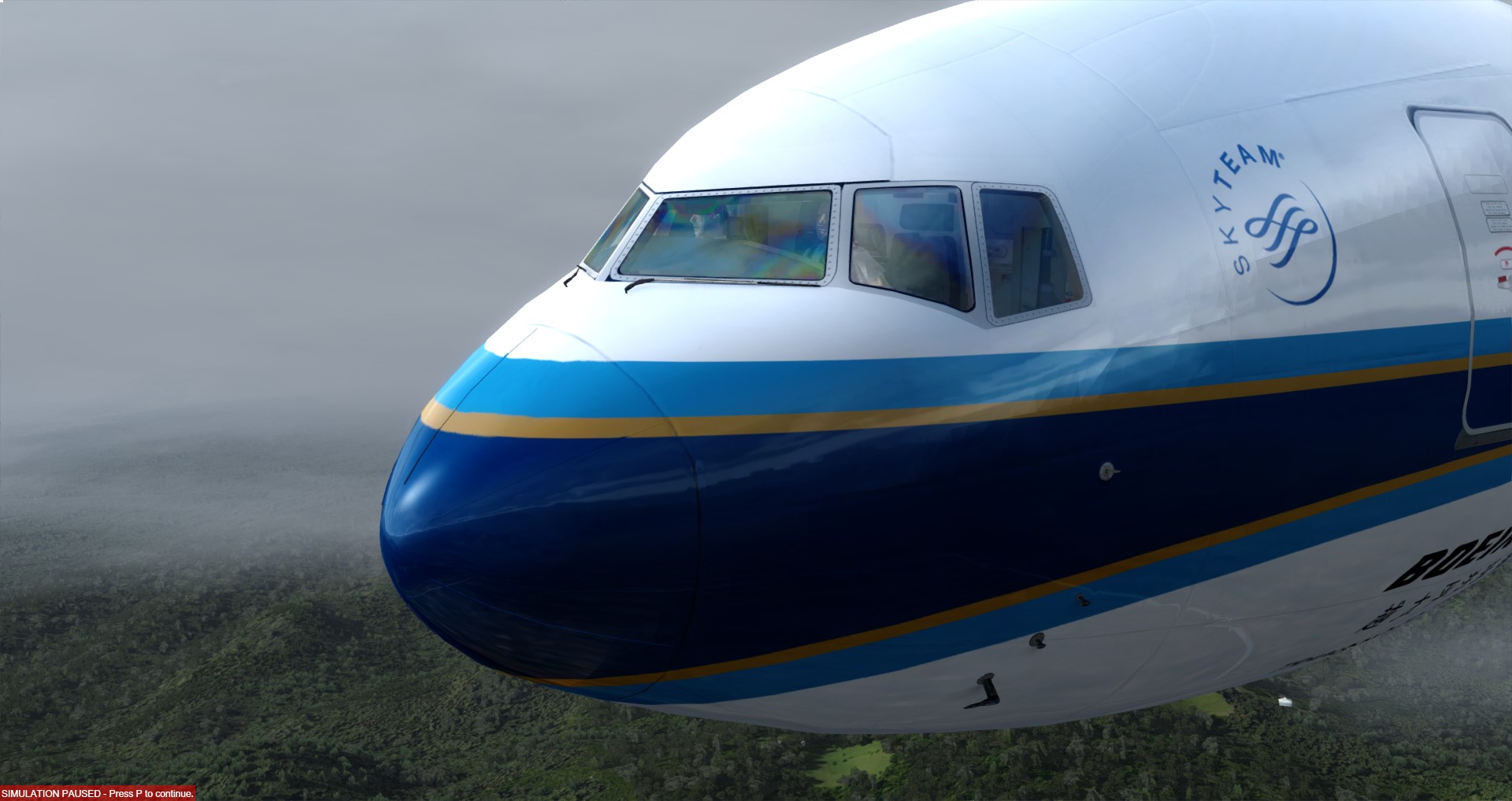 P3D V4 777南航 EZCAV2 GSX 多种视角照片级-1661 