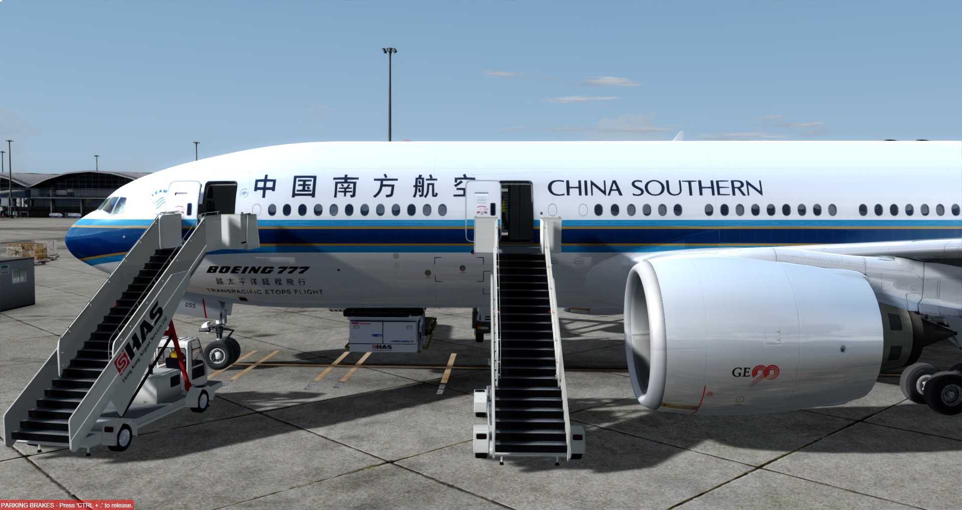 P3D V4 777南航 EZCAV2 GSX 多种视角照片级-531 