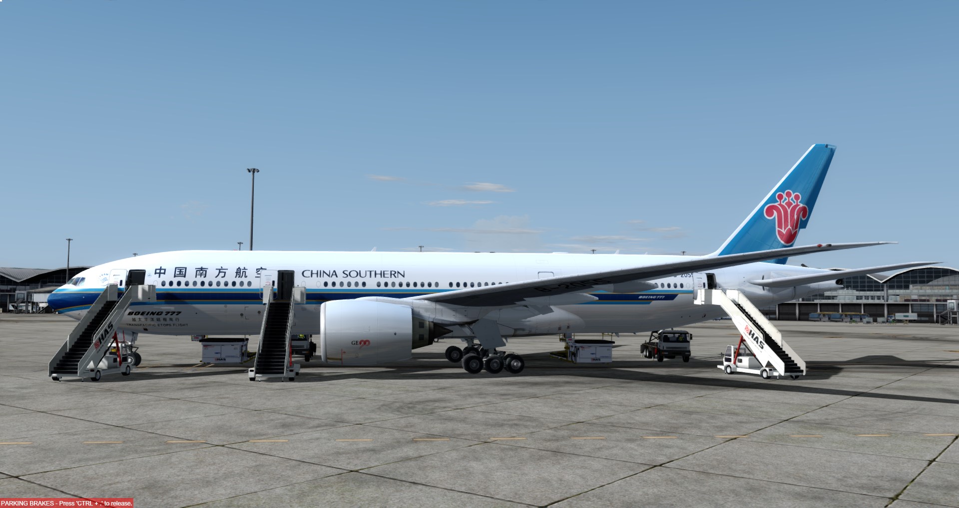 P3D V4 777南航 EZCAV2 GSX 多种视角照片级-7380 