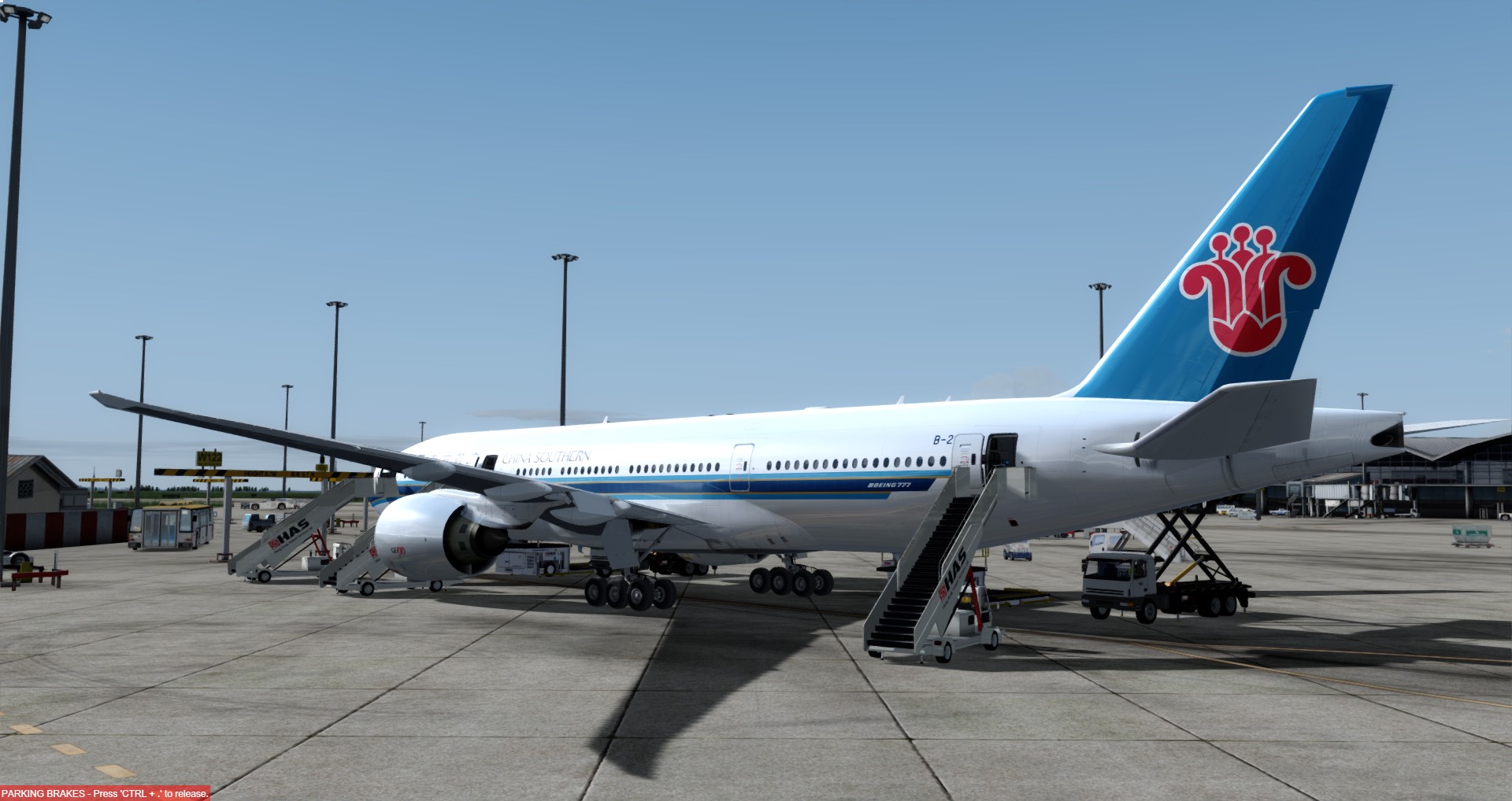 P3D V4 777南航 EZCAV2 GSX 多种视角照片级-2907 