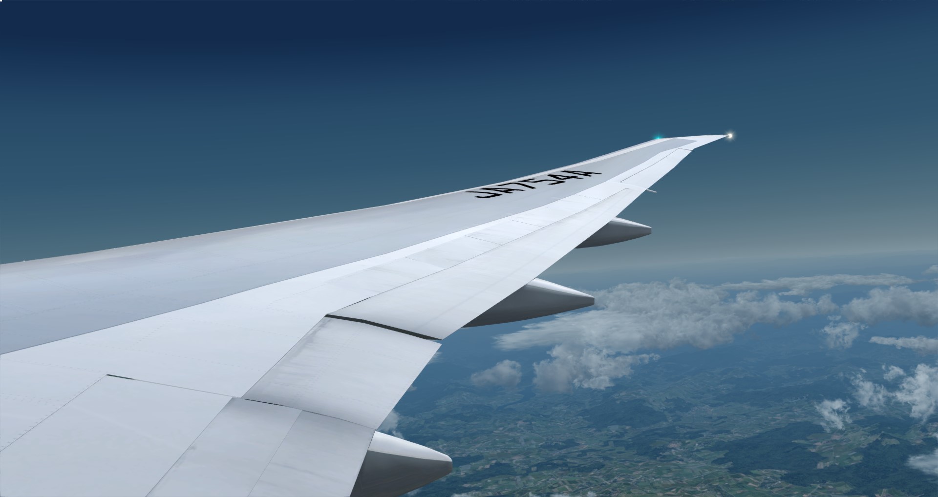 P3D V4 777-300ER ANA皮卡丘骚彩绘 ZGGG-OMDB 照片级-1096 