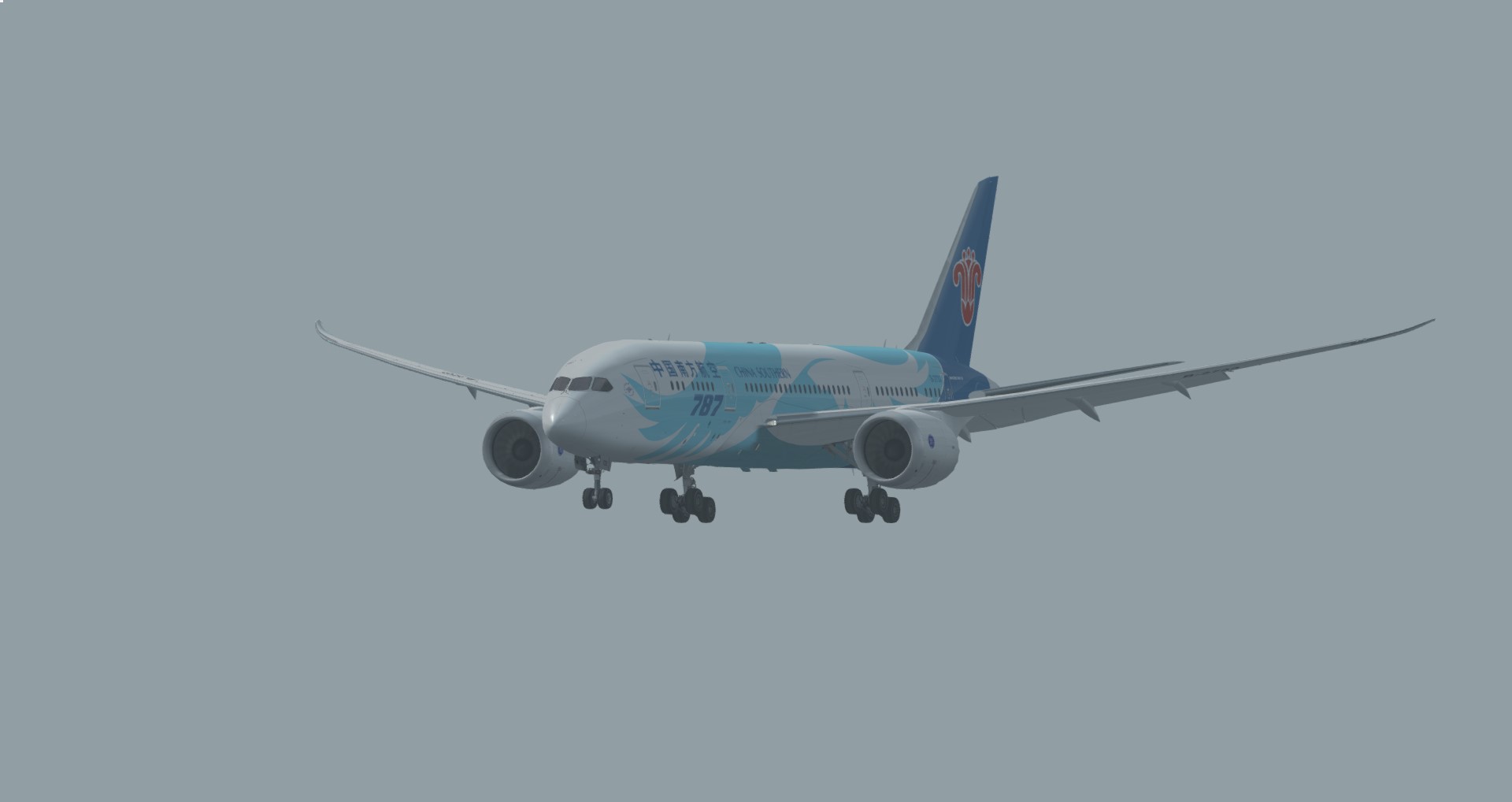 P3D V4 787南航B-2733 EGLL-ZGGG-3179 